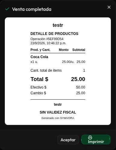 Primeros pasos: Entrega el ticket